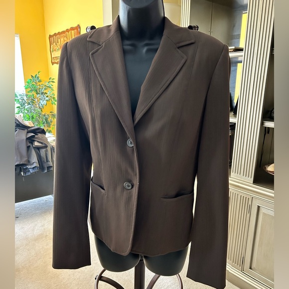 Brown blazer by Rafaela size 8 - Picture 1 of 3